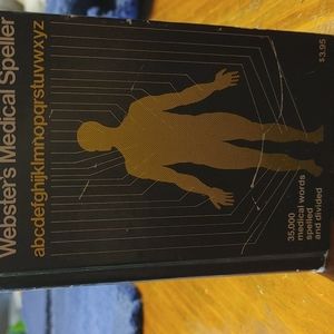 Webster's Medical Speller Hardback 1975